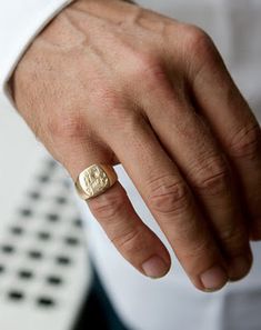 Mark Mcnairy, Pinkie Ring, Men Jewellery, Male Jewelry, Mens Pinky Ring, Gold Pinky Ring, Ring Inspo, Ring Man