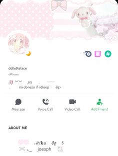 the pink theme on this app is very cute