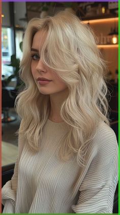 Blonde Hair Color Ideas For Light Skin, Bright Champagne Blonde Hair, Short Hair With Blonde Highlights And Curtain Bangs, Dark Blonde Hair Fair Skin, Pale With Blonde Hair, Blonde With Pale Skin, Different Hair Colors For Blondes, Blonde Hair With Pale Skin, Barbie Blonde Hair Color