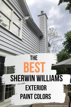 the best sherwin williams exterior paint colors