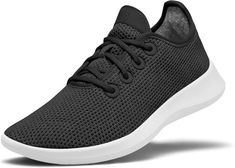 Amazon.com | Allbirds Women’s Tree Runners Everyday Sneakers, Machine Washable Shoe Made with Natural Materials - Jet Black (White Sole) - 9 Medium | Fashion Sneakers Everyday Sneakers, Versatile Sneakers, Navy Blue Sneakers, Allbirds Shoes, Runners Shoes, Mens Walking Shoes, Best Walking Shoes, Top Sneakers Women, Breathable Sneakers