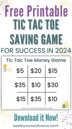 a free tic tac toe game for success in 2012 with the text,