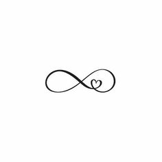 Love Infinity - Temporary Tattoo Love Heart Infinity Tattoo, Cool Infinity Tattoos, Infinity And Heart Tattoo Design, Small Heart With Infinity Tattoo, Cute Infinity Tattoos, Heart With Infinity, Infinity Tattoo Heart, Infinity Finger Tattoos For Women, Small Infinity Tattoos For Women