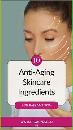 Want to use anti-aging skincare ingredients? These are the top 10 anti-aging skincare ingredients you need for youthful and glowing skin Tighten Facial Skin, Anti Aging Regimen, Anti Aging Ingredients, Skin Glow, Anti Aging Tips, Anti Aging Treatments, Best Anti Aging, Skincare Tips, Youthful Skin