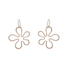 Playful, fun and full of that contagious spring energy. Flora is lightweight, has great movement and are oh so adorable. Sm: 1.25"Med: 2" Spring Rose Gold Flower Jewelry, Rose Gold Flower Earrings For Summer, Rose Gold Flower-shaped Jewelry For Spring, Rose Gold Flower Shaped Jewelry For Spring, Rose Gold Drop Flower Earrings For Spring, Rose Gold Flower Jewelry For Summer, Rose Gold Flower-shaped Jewelry For Summer, Summer Rose Gold Flower Jewelry, Spring Trendy Nickel-free Jewelry