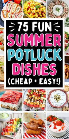 easy potluck dishes crowd pleasers parties Team Potluck Ideas, Dish To Take To A Party, Summer Lunches For A Crowd, Easy Passing Dishes, Cookout Potluck Ideas, Family Reunion Recipes Potlucks, Best Summer Potluck Dishes, Potluck Dishes Summer, Summer Pitch In Food Ideas