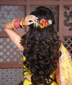 भारतीय दुल्हन संबंधी, South Indian Wedding Hairstyles, Hairstyles For Indian Wedding, Bridal Hairstyle Indian Wedding, Bridal Hairdo