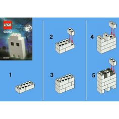 instructions for how to build a lego ghost from the movie it's about time