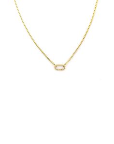 14K Gold Lexi Lock Necklace: Round Box Chain Silver Diamond Jewelry, Silver Diamond Necklace, Rainbow Sapphires, Lock Necklace, Diamond Choker, Tell Your Story, Round Box, Box Chain, Silver Diamonds