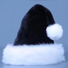 6 Piece Christmas Hat Xmas Santa Claus Hats Plush Santa Hats Adult For Christmas Festive Holiday Party Supplies(Black) Santa Wreath Hat, Santa Hat Pattern Felt, Black Beanie Costume Hat For Winter, Black Beanie For Winter - Costume Hat, Winter Party Beanie Mini Hat, Black Cap For Winter Costume, Black Mini Hats For Winter Parties, Black Winter Mini Cap, Black Party Hat For Winter