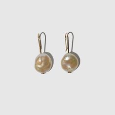 WHITE BAROQUE PEARL EARRINGS – Beatricevalenzuela.com Baroque Pearl Teardrop Earrings With High Luster, High Luster Baroque Pearl Teardrop Earrings, High Luster Baroque Pearl Drop Earrings, Riding Skirt, Baroque Pearl Earrings, The Ear, Baroque Pearls, Color Set, Freshwater Pearls