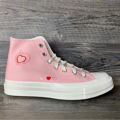 New Without Box Ready To Ship! Converse Platform Black, Converse All Star Lugged, Converse Shoes Women, Platform Shoes Sneakers, Y2k Heart, Converse Jack Purcell, Converse Star, White Leather Shoes, All Star Shoes