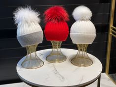 Description These luxurious hats will keep you warm in the colder months. Each hat comes with a detachable large fur pompom made with natural fur. Fabric is super soft and will keep you warm during those cold winter days. Made from angora blend 30% angora, 70% wool Pompom: genuine (colored to match the hat) raccoon fur One size fits all Detachable fur Pompom Machine washable in a cold water. Take off the pompom before washing For best results - hand wash and dry flat Made in Turkey Wool Pompom, Fur Fabric, Winter Days, Fur Pom Pom, Winter Day, Cold Winter, Cold Water, Pom Pom, Hand Wash