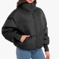 Cozy And Lightweight: With 90% Duck Down Filling, The Down Coat Keeps You Warm Even On The Coldest Days. Despite Its Oversized Style, The Lightweight Puffer Jacket Remains Light, Providing Comfort Without Bulkiness. Oversized Black Puffer Jacket, Oversized Solid Puffer Jacket For Fall, Casual Oversized Puffer Jacket For Fall, Oversized Fall Puffer Jacket, Oversized Long Sleeve Puffer Jacket For Fall, Lightweight Puffer Jacket, Down Puffer Jacket, Oversized Style, Duck Down