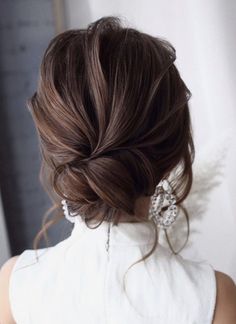 Hairstyle Bridesmaid, Updo Hairstyles Tutorials, Wedding Hair Up, Bridal Hair Updo, Prom Hairstyles For Long Hair, Short Wedding Hair, Wedding Hair Makeup, Wedding Hairstyles Updo, Elegant Updo