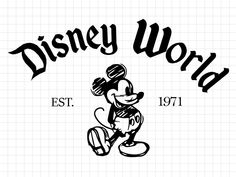 the logo for disneyland amusement park