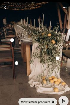 an image of a table setting with oranges on it