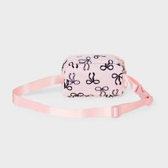 This adorable Girls' Crossbody Bag - Cat & Jack™is the perfect blend of style and functionality for young trendsetters. With a playful design and vibrant colors, it adds a pop of fun to any outfit. The adjustable strap ensures a comfortable fit, while the durable fabric stands up to everyday adventures. Ideal for holding small essentials, this compact and lightweight bag is a must-have accessory for girls on the go. Cat & Jack™ - Designed for all children so you can trust it's made for yours. Trendy Pouch Belt Bag For School, Casual Pink Belt Bag For School, Casual Pink Crossbody Belt Bag, Casual Pink Rectangular Belt Bag, Trendy Belt Bag With Removable Pouch For School, Pink Belt Bag With Removable Pouch For School, Trendy Pink Rectangular Belt Bag, Trendy Pink Belt Bag For Travel, Trendy Pink Belt Bag With Removable Pouch