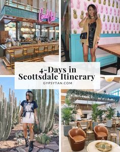 the four days in scottsdalee's furniture store, including chairs and tables