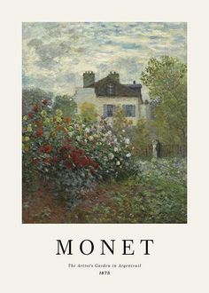 monet the artist's garden in argent