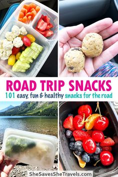 road trip snacks that are easy and healthy for the road