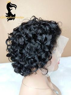 Gloryhairwigs short Pixie lace front wigs full lace wigs/lace front wigs meaning Pixie Lace Front Wigs, Pixie Wigs, Short Blonde Pixie, Short Lace Front Wigs, Hype Hair, Side Part Hairstyles, Wigs Short, Curly Pixie Cuts, Bob Lace Front Wigs