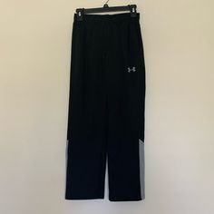 Under Armour Straight Leg Sweatpants Drawstring Size: Medium New With Tags!!! Never Worn!!! Under Armour Black Pants With Elastic Waistband, Black Casual Under Armour Sweatpants, Under Armour Black Cotton Bottoms, Under Armour Black Pants With Pockets, Black Sporty Sweatpants By Under Armour, Under Armour Black Sweatpants For Sports, Under Armour Black Sweatpants With Pockets, Under Armour Rival Fleece Joggers, Under Armour Stretch Sweat-resistant Activewear