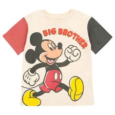 Get ready for a day filled with Disney magic in these adorable Mickey Mouse and Minnie Mouse family matching shirts! These soft and comfy tees feature vibrant and colorful artwork of your kids' favorite classic Disney characters with cute designs for Baby Brother, Baby Sister, Little Brother, Little Sister, Big Brother, and Big Sister! Featuring baby, toddler, and kids sizes so the whole family can join the Disney fun, these stylish matching outfits are perfect for family pictures, vacation, and Birthday Toddler Girl, Beatles Graphic, Toddler Girl Halloween, Matching Family T Shirts, Classic Disney Characters, Toddler Girl Shorts, Toddler Halloween, Baby Brother, Mickey Mouse And Friends