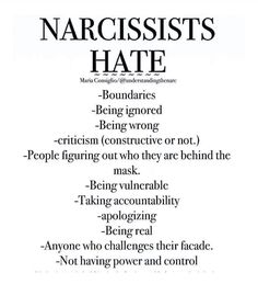 the narcissists hate poster is shown in black and white with text on it