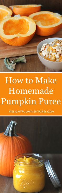 how to make homemade pumpkin puree