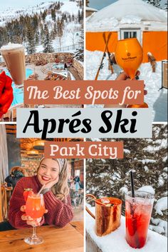 the best spots for apres ski in park city