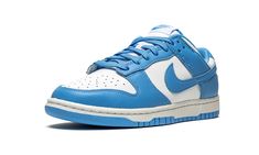 Shop Dunk Low "University Blue" at Stadium Goods, the world's premier marketplace for authentic sneakers and streetwear. Fast shipping, easy returns. Retro Basketball, Tenis Nike, Shoes Drawing, School Collection, Air Jordan Sneakers