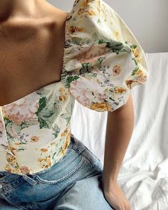 Denim Crop Top, Mode Vintage, Street Chic, Looks Vintage, Spring Summer Outfits, Street Styles, Outfits Casuales