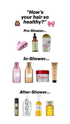 How i keep my hair healthy.. 🫧🎀#affiliatelink #hair #hairproduct #healthyhaircare #ogx #redken #rosemaryoil #fino Hair Journey Tips, Beauty Treatments Skin Care, Healthy Hair Routine, Curly Hair Care Routine, Redken Hair Products, Hair Growing Tips, Shampoo For Curly Hair, Hair Healthy, Hair Solutions