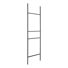 a black and white drawing of a ladder on a white background with no people around it