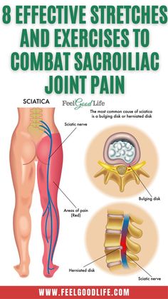 lower back exercises pain sciatic nerve sciatica relief Sacroiliitis Relief, Sacroiliac Stretches, Exercise Regimen, Bulging Disc, Sciatica Exercises, Quick Workouts, Piriformis Syndrome, Neck Exercises, Nerve Pain Relief