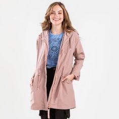 Brand New With Tags Never Worn Francesca’s Long Anorak Jacket In Mauve Pink With Rose Gold Hardware Details. Sold Out Online. Perfect For Layering, Stylish And Feminine Details. Retails For $54. Spring Windbreaker For Cold Weather With Pockets, Fall Utility Windbreaker, Spring Utility Jacket For Cold Weather With Pockets, Spring Parka With Pockets For Cold Weather, Casual Spring Utility Jacket For Cold Weather, Anorak Jacket, Mauve Pink, Rose Gold Hardware, Gold Hardware