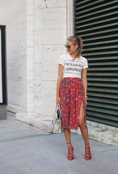 Skirt Diy, Bohol, Looks Style, Outfit Casual, Street Styles, Outfits Casuales, Zara Tops, New York Fashion Week