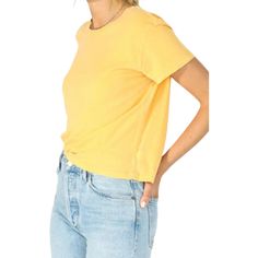 You'll reach for this sunny tee for all your casual occasions, thanks to its effortless style and versatility. Perfect for days when you want to be comfortable but chic! 100% cotton Machine wash, lay flat to dry Made in California Pebble Grey, Desert Rose, Special Friend, Lily Pads, Crew Neck Tee, Honeycomb, Effortless Style, Heather Grey, Everyday Wear