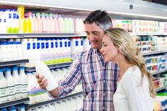 Dairy Aisle: What You Need to Know | The Leaf Nutrisystem Supermarket Shopping, Lactose Free Milk, No Dairy Recipes, Buying Groceries, Rich In Protein, Fresh Milk