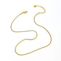 Introducing the Dori Necklace - the perfect way to elevate any outfit! Featuring a simple yet elegant wheat chain. Get ready for compliments galore (and a few envious glances) with this must-have accessory. Chain width = 2mm Chain length = 18" + 2" extender Rolling Stones, Earring Necklace, Ring Necklace, Chain Lengths, Chain Length, Get Ready, Ring Sets, Wheat, 18k Gold