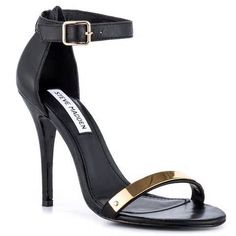 .....GOLD! Professional Shoes, Steve Madden Sandals, Ankle Strap Heels, Shoe Obsession, Shoe Game, Steve Madden Shoes, Shoes For Women, Sweater Weather, Strappy Sandals