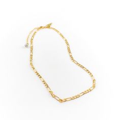 Meet your newest style essential, the Kelly Ann Chain Necklace in Gold. A trending (yet timeless) basic, make this minimalist cable chain a cornerstone of your collection whether you’re headed to drinks, the office, or your next event. Lead & Nickel Free Adjustable up to 19" Please be aware that due to the unique and handmade nature of each product, colors, shapes, and sizes may vary slightly from the photos and descriptions. Bar Card, Timeless Basics, Pillow Box, Bar Bracelets, Name Bracelet, Custom Bracelets, Diy Charms, Bracelets And Charms, Fashion Essentials