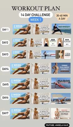 Lean Workout, Workouts For Teens, Workout Plan Gym