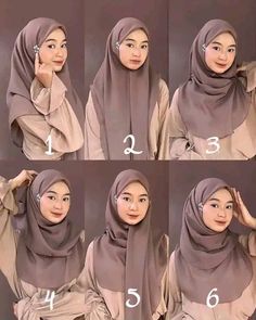 Cara berpakaiaan yang indah untuk menunjang k cantikanmu Outfit Ideas Muslim, How To Wear Hijab, Muslimah Outfit, Hijab Designs