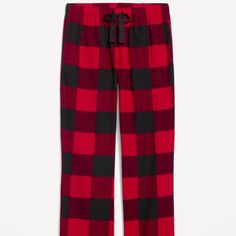 Red Black Never Used Red Plaid Pajama Pants Outfit, Flannel Pajama Pants Outfit, Red Winter Sleep Bottoms, Cozy Red Cotton Bottoms, Casual Red Sleepwear For Fall, Cozy Red Loungewear Bottoms, Cozy Red Bottoms For Pajama Party, Red Winter Sleepwear Long Pants, Red Long Pants Sleepwear For Winter