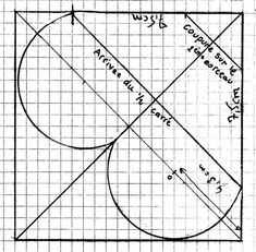 a diagram showing the intersection of two intersecting circles