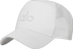 Snap Back, Snap Backs, Alo Yoga, Patch Logo, Trucker Hat, Mesh, Hats, White