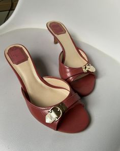 Dior Mules, Vintage Mules, Mule Heels, Cinderella Shoes, Designer High Heels, Dior Fashion