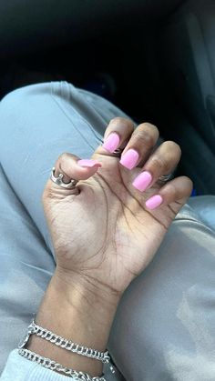 Pink Nails